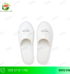 Dép vải lông bít mũi