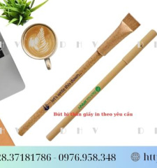Bút bi thân giấy DHV3
